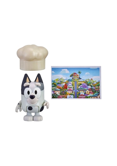 Bluey/19223 Bluey Tek Figür Aksesuarlı Set Asorti