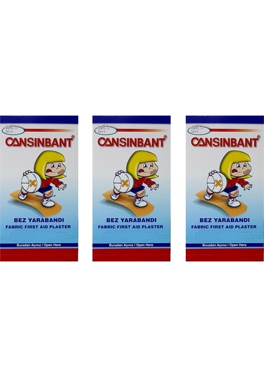Cansınbant Yara Bandı 3 x 300'lü