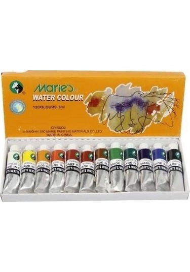 Maries Sulu Boya Water Color 9 Ml 12'li