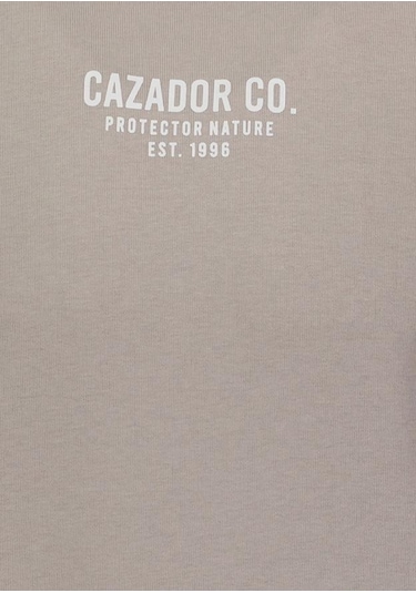 Cazador Erkek 3 İplik Sweatshirt Şardonsuz 5242 Gri Gri