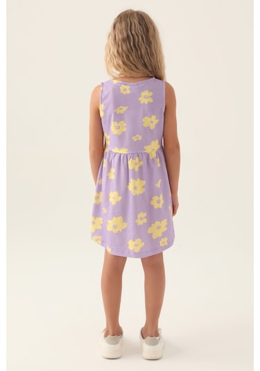 U.s. Polo Assn Lisanslı Floral Dress Lila Kız Çocuk Gecelik 5274-43201 Lila