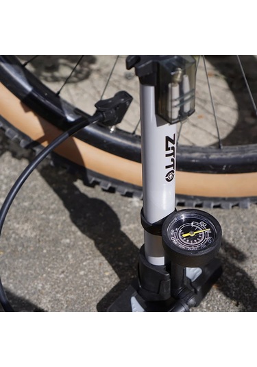 Ximistore9 Alüminyum Allyumunlu 160psı Yüksek Basınçlı Hava Pompa, Presta-schrader Valfli, Bisiklet-motosiklet-araba Topları İçin, Gümüş Renkli