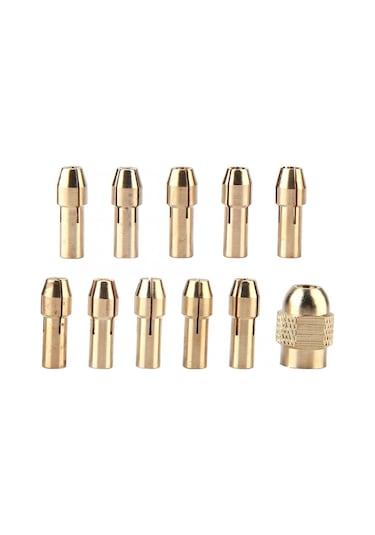 Mandren Torrna 11 Adet Set 0.5 - 3.2 MM Matkap Ucu Mandren Takımı
