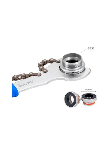 Suntek Bisiklet Filibir Zincir Dişli Kilitleme Mavi