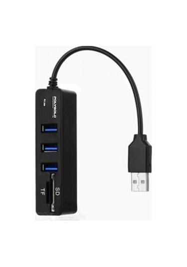 Polygold Pg 289 Usb 3.0 Çoklayıcı 3 Port 1 Tb Usb Hub Sd/Tf Giriş