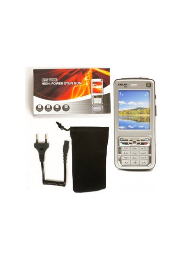 Şarjlı El Feneri Telefon Görünümlü Köpek Kovucu Şook Çat Çat