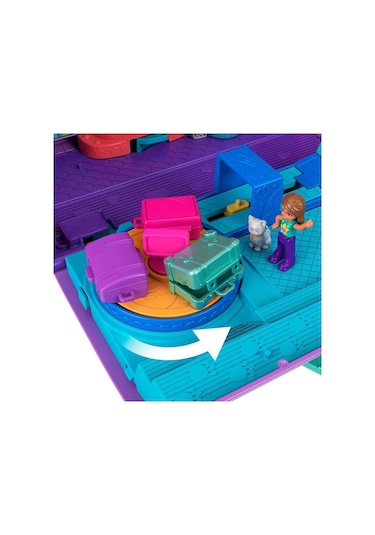 Nessiworld Hwp19 Polly Pocket Adventures İn Rio Uçak Oyun Seti Diğer