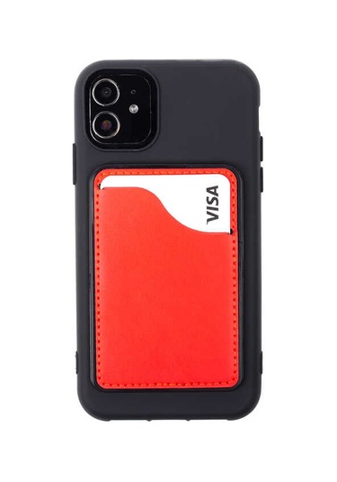 Kilifone - Telefon Arkası Pro Kartlık - Kahverengi - T18426 Kahverengi