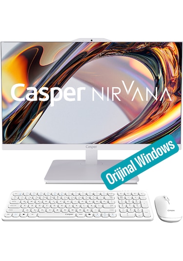 Casper Nirvana  A80.1342-DF00A-V-B  i5-13420H 32 GB  1 TB NVME SSD W11H AIO Masaüstü Bilgisayar