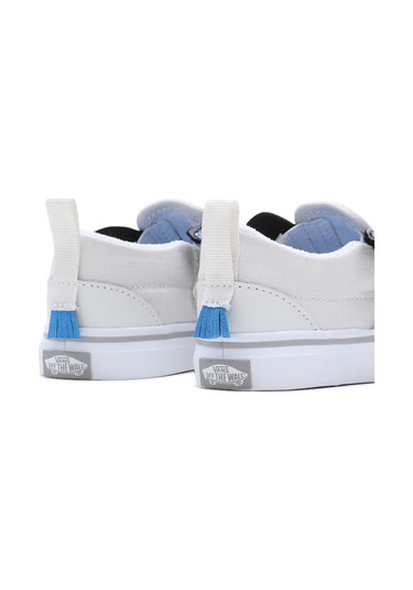 Vans Slip-on V Elephantastic Beyaz Kız Çocuk Spor Ayakkabı Gri