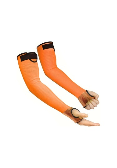 Willowhaven Orange Bahçe Ve Ev İşleri Kesilmeye Dayanıklı Kol Kılıfı