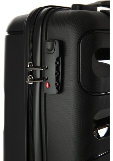 Ççs 5225 Polipropilen Orta Boy Valiz-siyah Siyah