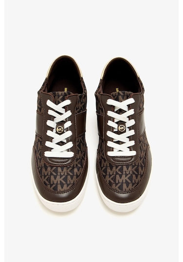 Kadın Kaycee Lace Up Monogram Desenli Sneakers - Kahverengi 4221816 Kadın Kaycee Lace Up Monogram Desenli Sneakers - Kahverengi 4221816