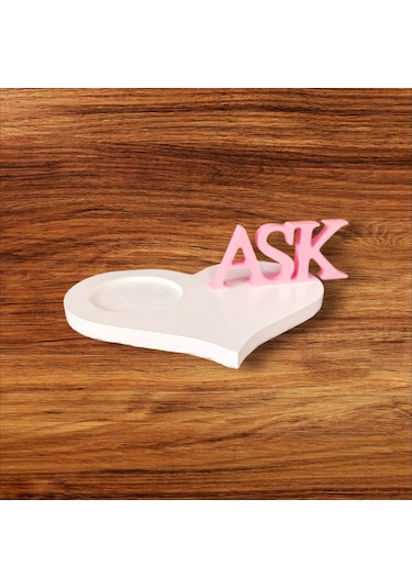 Ahşap Boyalı-vernikli Kahve Sunumluklar 6 Adet