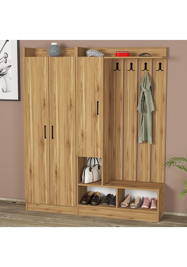 Kalender Dekor Lityum-1-3 Lty04 Portmanto Vestiyer Ayakkabılık