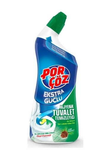 Porçöz Çam Kokusu Ekstra Güçlü Hijyenik Tuvalet Temizleyici Jel 750 ML