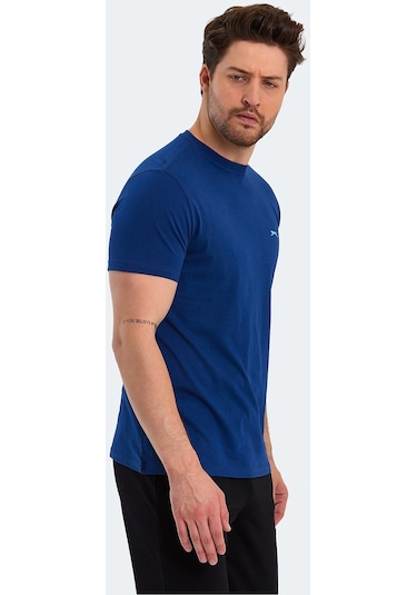 Slazenger PANCO I Erkek  Indigo Tişört