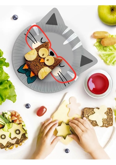 Nd Plej Kulplu Kedi Kullı Tek Kullanımlık Bardaklar Ve Tabaklar 12 Parça 131758840 25