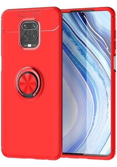 Xiaomi Redmi Note 9S Kilif Yüzüklü Magnetli Ravel Case 433120441