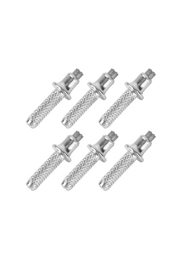 Dolıty 6x Yürüyüş Kutup Ucu Tırmanma Aksesuarları, Seyahat Gümüş