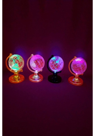 Mini Işıklı Kristal Dünya