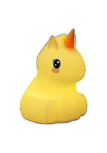 Soulader Yatak Odası İçin Dekoratif Işık Efektli Gece Lambası Sari