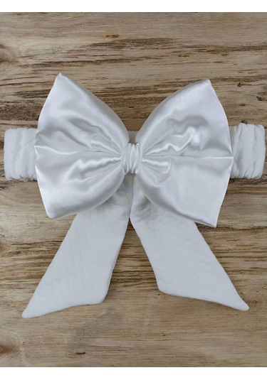 Yenidoğan Bal Peteği Taç Nakışlı Kundaklı Trilüks 3lü Alt Açma Seti Ekru Ekru