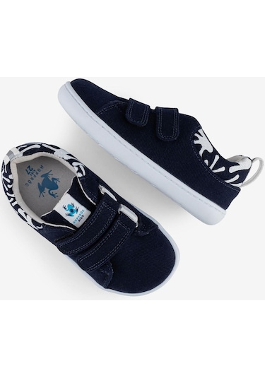 Smart Walker Recycled Canvas Eco Lacivert Barefoot Çocuk Ayakkabı-eco Lacivert
