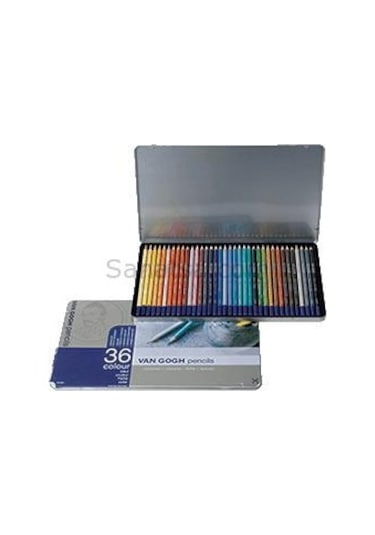 Talens Van Gogh Kuru Boya Kalemi Metal Kutu 36 Renk