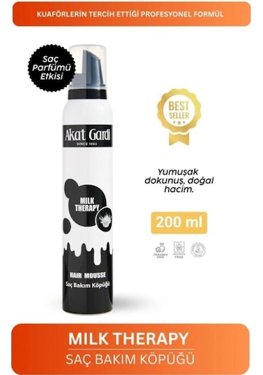 Akat Gardi Milk Therapy Saç Köpüğü 200 Ml