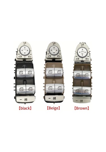 Motion003 Mercedes C E Glc Serisi 2015 2021 İcin Kahverengi Elektrikli Pencere Anahtar Kolu C200 E260 E300 Uyumlu 2059056811