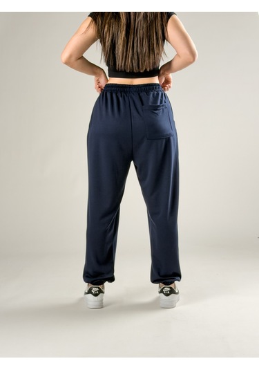 Cocopelli Pileli Lacivert Kadın Jogger Pantolon Coc2850 Lacivert