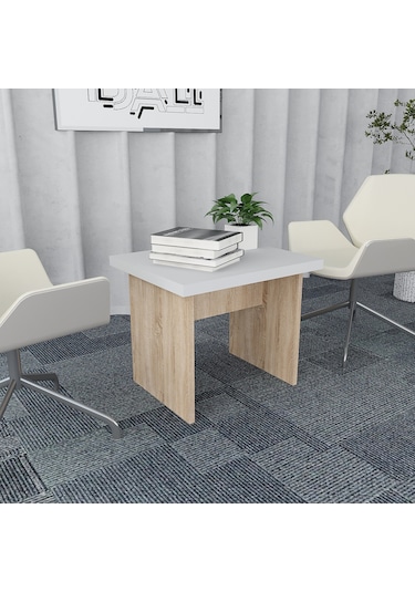 Cruz 3'lü Ofis Takımı  Model 8 Meşe Beyaz