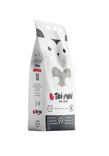 Toi Moi Aktif Karbonlu Sodyum Bentonit İnce Kedi Kumu 10 Lt