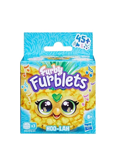 Furby Furblet İnteraktif Peluş Hoo-lah G1612 Çok Renkli