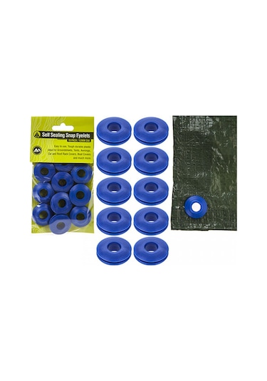 Summit Çadır Zemin Izolasyon Tıpası Replacement Groundsheet Eyele Blue Çok Renkli