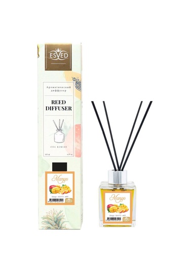 Esved Mango Kokusu 100 ML + Çubuklu Oda Kokusu Yedek Dolum Şişesi