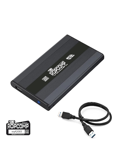 Ropcomp 2.5" Usb 3.1 Gen1 Sata Harici Ssd Kutusu Alüminyum