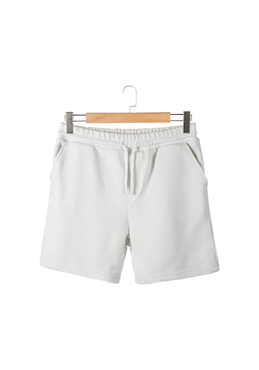Terapi Men Erkek Beyaz Basic Regular Fit Şort & Bermuda Beyaz