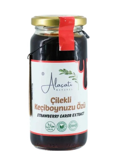 Alaçatı Naturel Çilek Keçiboynuzu Özü 300 G
