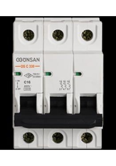 GÜNSAN 3 FAZ 10 AMPER SİGORTA
