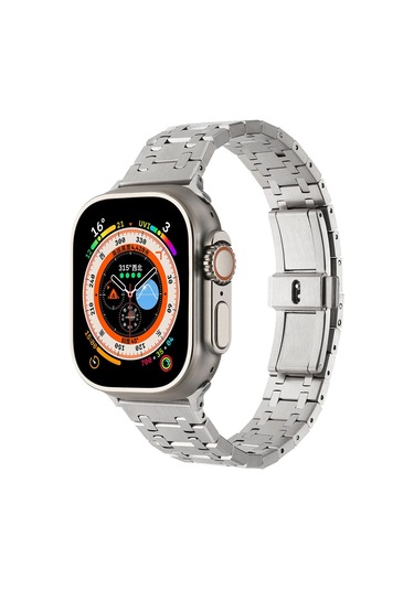 Watch 7 41mm Uyumlu Krd-83 Metal Zore Kordon-siyah