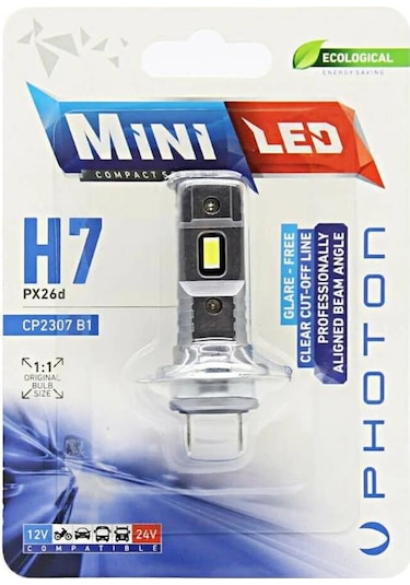 Photon Mini H7 12v 24v Uyumlu Compact Led
