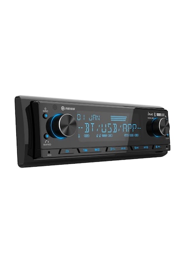 Reıss Audı Rs-mx85dsp Oto Teyp Dsp 4x50 Watt Bluetooth Mobil Aplikasyon Usb Sd Fm Aux