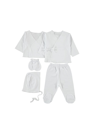 Kujju Penye 5'Li Acil Bakım Seti Yenidoğan Beyaz