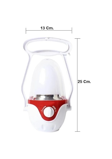 LED IŞILDAK LAMBA ŞARJLI - PARLAKLIĞI AYARLANABİLİR (DIMMER)