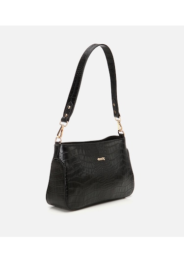 Hotiç Kadın Deri Siyah Omuz Çantası 03cah293410a100 Siyah