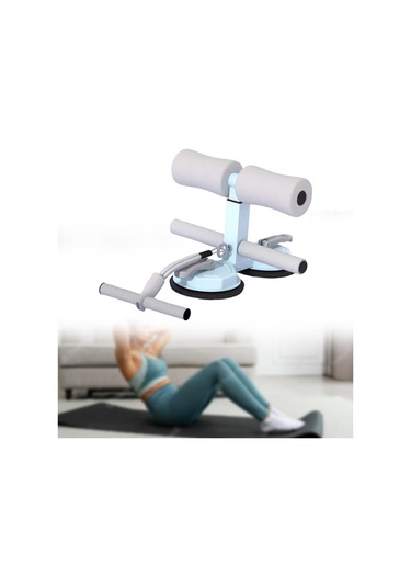 Suntek Sit Up Bar Egzersiz Standı Ayarlanabilir Zemin Mavi Mavi