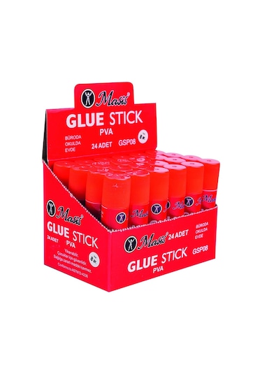 Masis Stick Yapıştırıcı 21 Gr 24 Adetlik Kutu