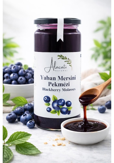 Alaçatı Naturel Yaban Mersini Pekmezi 640 Gr